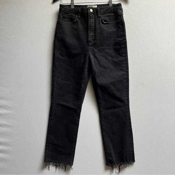 Triarchy high waisted Black Distressed Women's Jeans Sz 28 - Picture 1 of 11